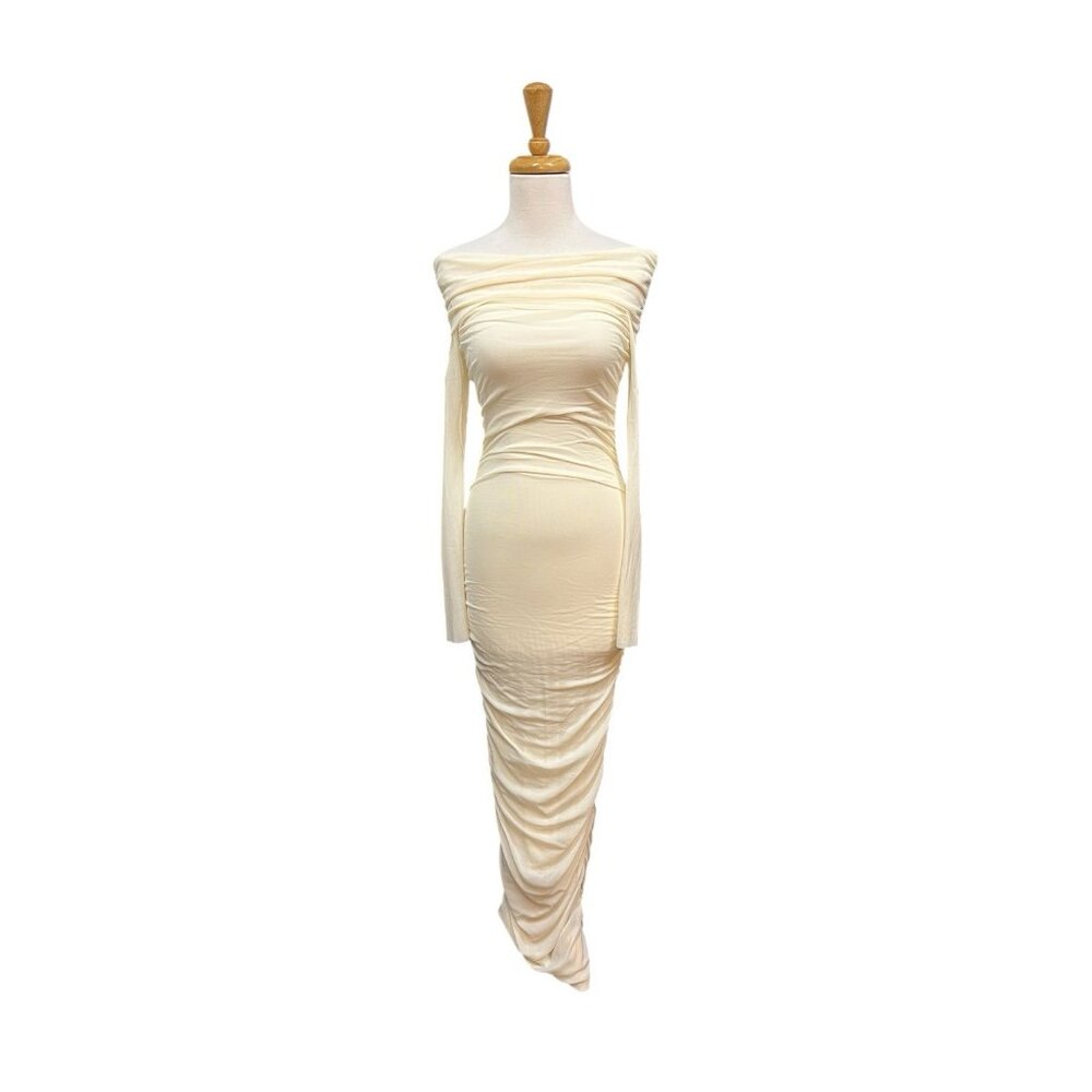 NWOT Bumpsuit Elegant Ivory Maxi Dress